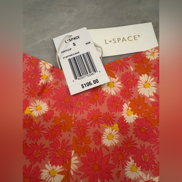 NWT! L* SPACE Alex-fused RY Bikini bottom. Size small. $106 - Picture 2 of 4